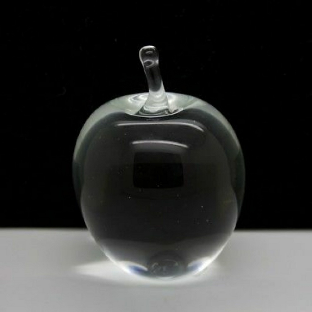 SilverBrook by Vandermark Lead Crystal Apple